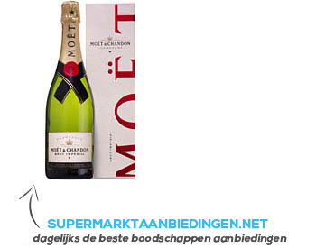 Moët & Chandon Brut giftpack aanbieding