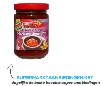 Moksi Patoe Madame jeanette sambal aanbieding