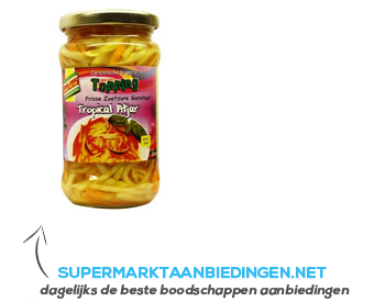 Moksi Patoe Tropical atjar topping aanbieding