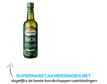 Monini Bios organic extra virgin olive oil aanbieding