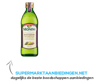 Monini Druivenpitolie aanbieding