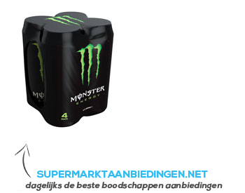 Monster Energy aanbieding