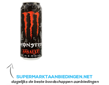 Monster Energy assault aanbieding