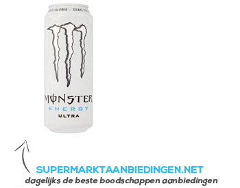 Monster Energy ultra aanbieding
