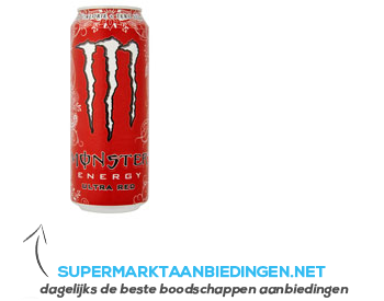 Monster Energy ultra red