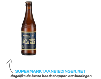 Monteith's Southern pale ale aanbieding