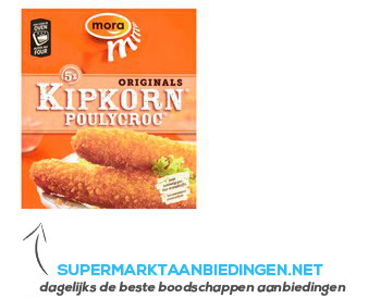 Mora Kipcorn aanbieding