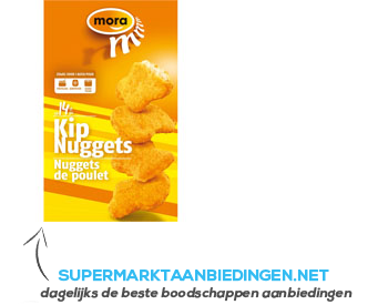 Mora Kipnuggets aanbieding