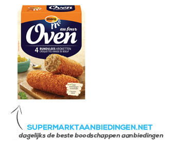 Mora Oven rundvlees kroketten aanbieding