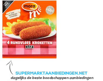 Mora Rundvleeskroket aanbieding