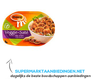 Mora Veggie saté aanbieding