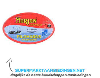 Morjon Premium pilchards in tomatensaus