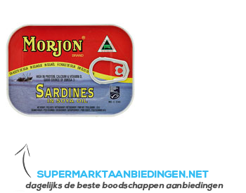 Morjon Sardines in sojaolie
