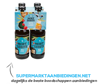 Mort Subite Witte lambic 4-pack aanbieding