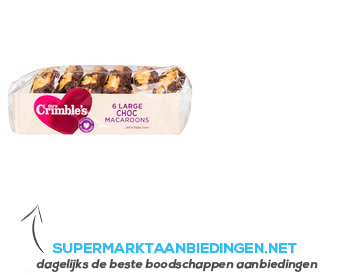 Mrs Crimbles Chocolade macronen glutenvrij aanbieding