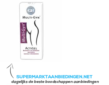 Multi-Gyn Actigel aanbieding