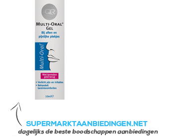 Multi-oral gel aanbieding