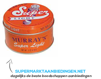 Murray's Super light aanbieding