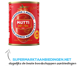 Mutti Pomodoro San Marzano aanbieding