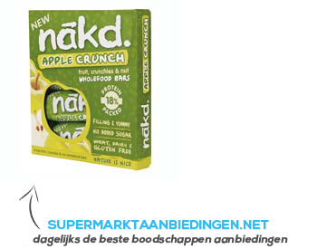 Nakd Apple crunch aanbieding