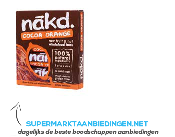 Nakd Cocoa orange aanbieding