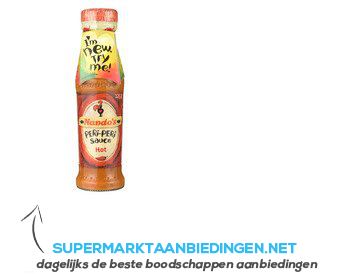 Nando's Piri piri sauce hot aanbieding