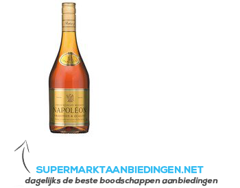 Napoleon Brandy aanbieding