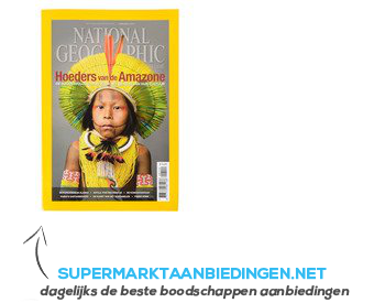 National Geographic Magazine aanbieding