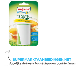 Natrena Stevia zoetstof tabletjes aanbieding