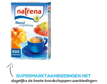 Natrena Zoetjes navul aanbieding