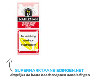 Natterman Bronchium extra sterk aanbieding