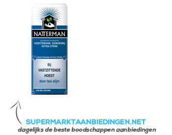 Natterman Forte broomhexine hoestdrank aanbieding