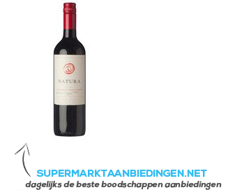 Natura Cabernet sauvignon aanbieding