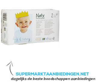 Nature Babycare Luiers 2 mini aanbieding