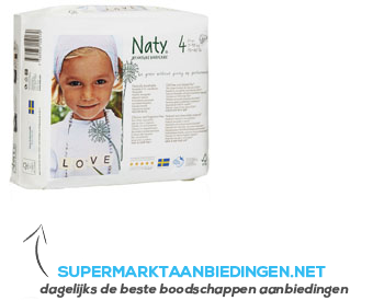 Nature Babycare Luiers maxi 4 aanbieding