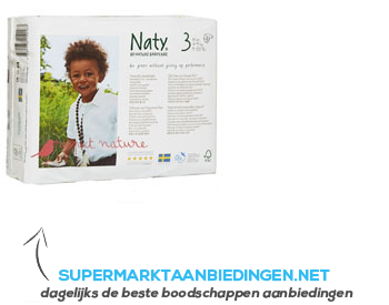 Nature Babycare Luiers midi 3 aanbieding