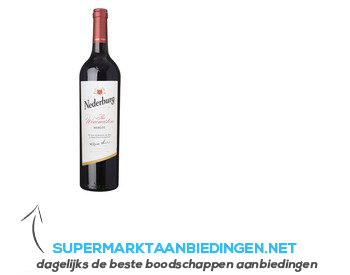 Nederburg Merlot aanbieding