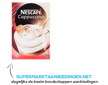 Nescafé Cappuccino aanbieding