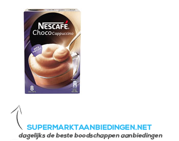 Nescafé Choco cappuccino aanbieding
