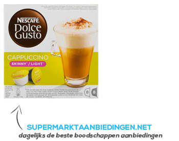 Nescafé Dolce Gusto cappuccino light (8 kopjes) aanbieding