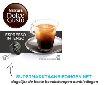 Nescafé Dolce Gusto Espresso Intenso aanbieding