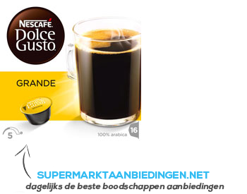 Nescafé Dolce gusto grande aanbieding