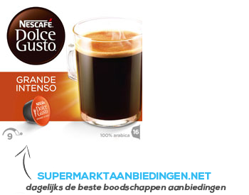 Nescafé Dolce Gusto grande intenso aanbieding