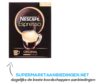 Nescafé Espresso aanbieding