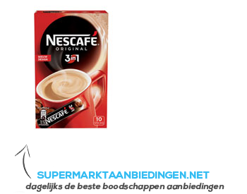 Nescafé Original 3in1 aanbieding