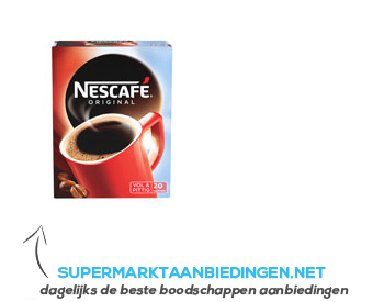 Nescafé Original instantkoffie aanbieding