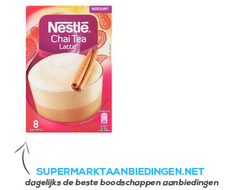 Nestlé Chai tea latte aanbieding