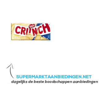 Nestlé Crunch white aanbieding