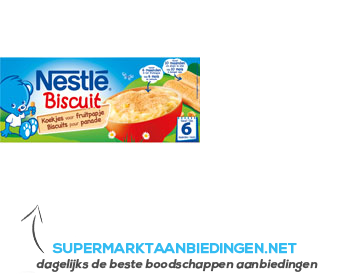 Nestlé Koekje voor fruithapje aanbieding