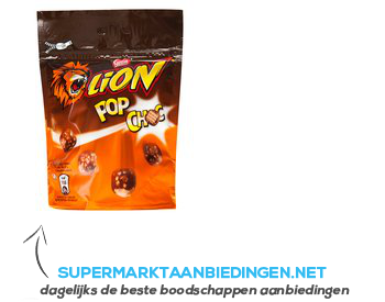 Nestlé Lion pop choc aanbieding